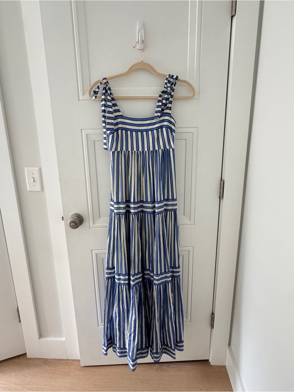 Zimmermann Blue and White Striped Sundress - Picture 1 of 4